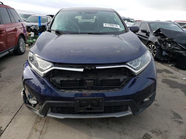 5J6RW2H87KA008258 - 2019 HONDA CR-V EXL BLUE photo 5