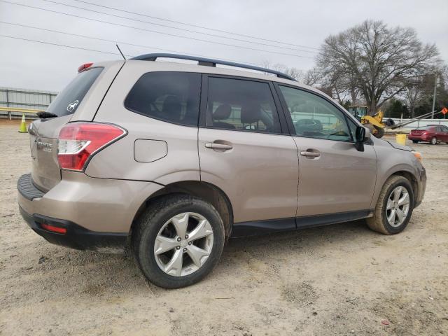 JF2SJADC9FH476551 - 2015 SUBARU FORESTER 2.5I PREMIUM TAN photo 3