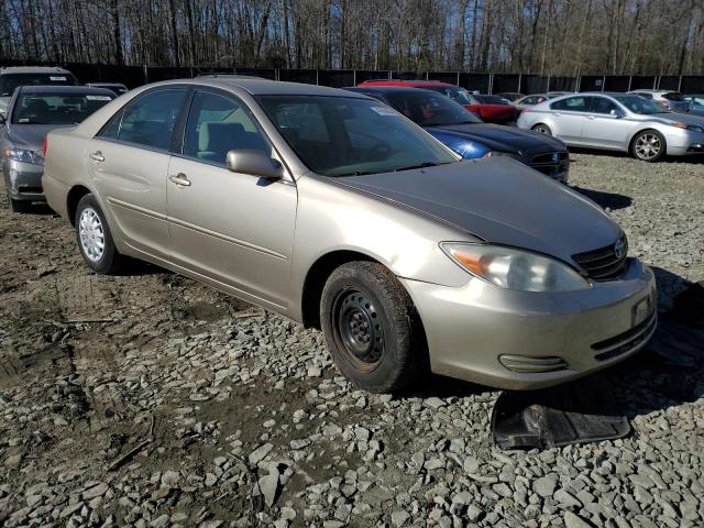 4T1BE32K32U629690 - 2002 TOYOTA CAMRY LE BEIGE photo 4