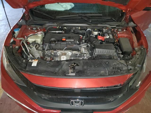 2HGFC2F68KH556355 - 2019 HONDA CIVIC LX RED photo 11