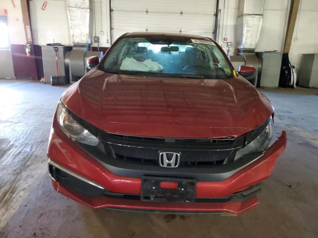 2HGFC2F68KH556355 - 2019 HONDA CIVIC LX RED photo 5