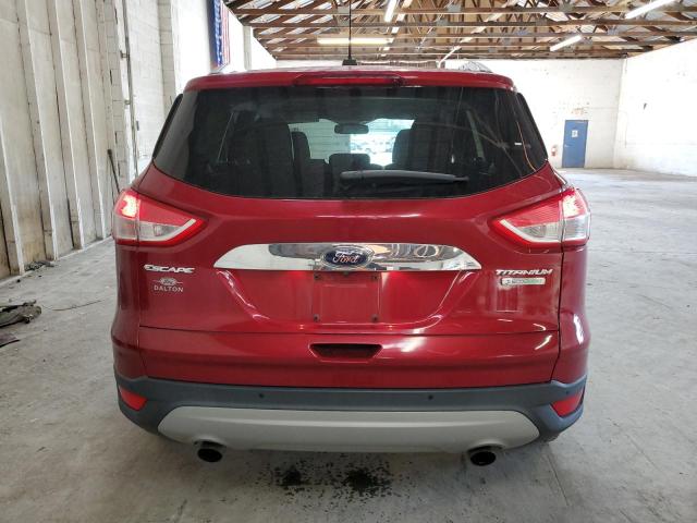 1FMCU0JX2GUA03221 - 2016 FORD ESCAPE TITANIUM BURGUNDY photo 6