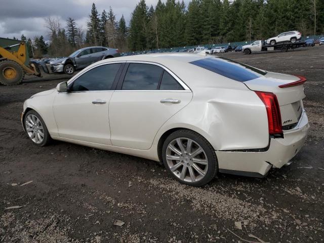 1G6AH5S35D0177105 - 2013 CADILLAC ATS LUXURY WHITE photo 2