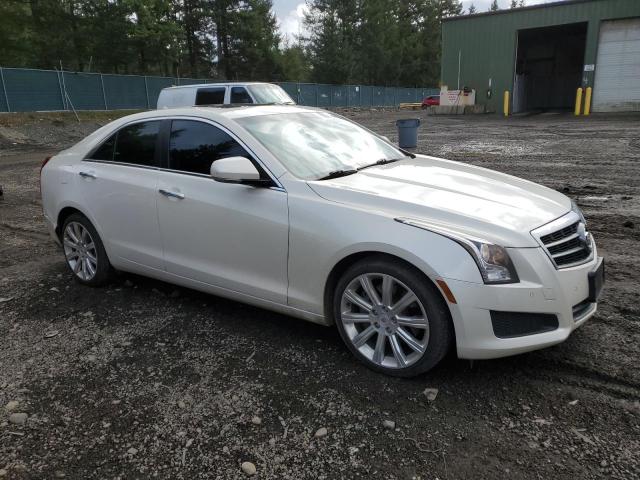 1G6AH5S35D0177105 - 2013 CADILLAC ATS LUXURY WHITE photo 4