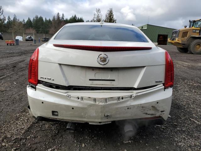 1G6AH5S35D0177105 - 2013 CADILLAC ATS LUXURY WHITE photo 6