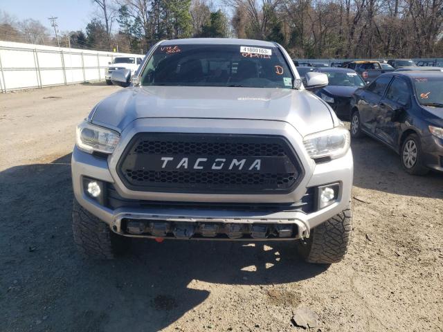 5TFCZ5AN9GX029721 - 2016 TOYOTA TACOMA DOUBLE CAB SILVER photo 5