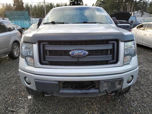 1FTFW1ET6DFC50749 - 2013 FORD F150 SUPERCREW SILVER photo 5