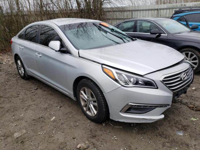 5NPE24AF9FH187924 - 2015 HYUNDAI SONATA SE SILVER photo 4