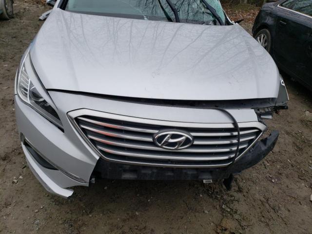 5NPE24AF9FH187924 - 2015 HYUNDAI SONATA SE SILVER photo 5