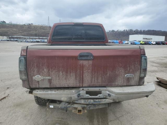 1FTSW21P37EA05334 - 2007 FORD F250 SUPER DUTY BROWN photo 6