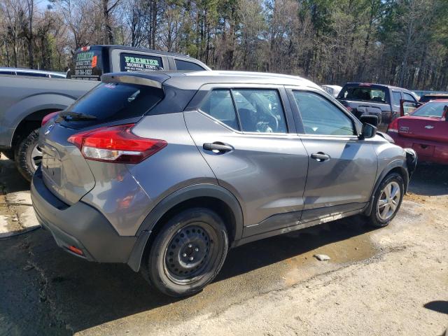 3N1CP5CU2JL511320 - 2018 NISSAN KICKS S GRAY photo 3