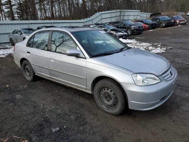 1HGES26772L066550 - 2002 HONDA CIVIC EX SILVER photo 4