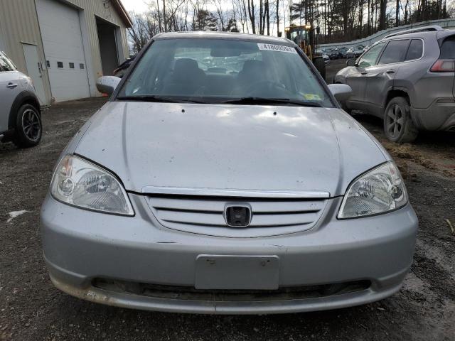 1HGES26772L066550 - 2002 HONDA CIVIC EX SILVER photo 5