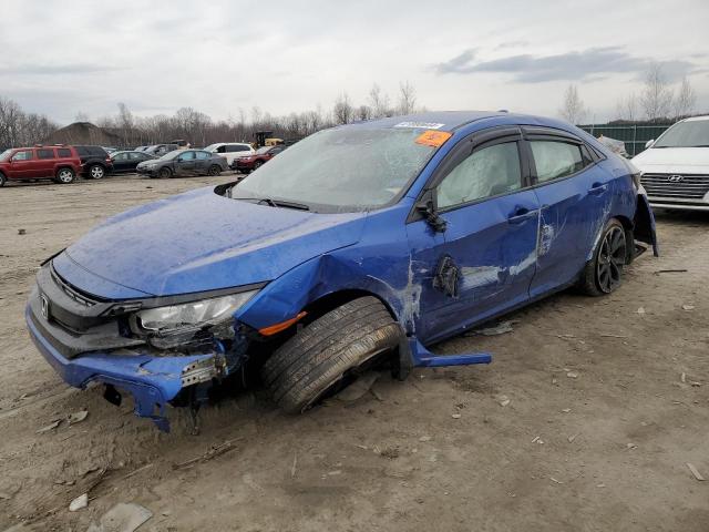 SHHFK7H46KU224008 - 2019 HONDA CIVIC SPORT BLUE photo 1