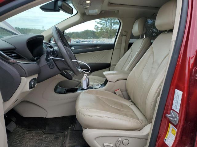 5LMCJ3D99HUL07703 - 2017 LINCOLN MKC RESERVE წითელი ფოტო 7
