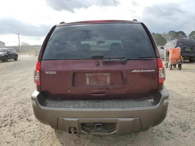 4NUDS13SX62701564 - 2006 ISUZU ASCENDER S 栗色 照片 6
