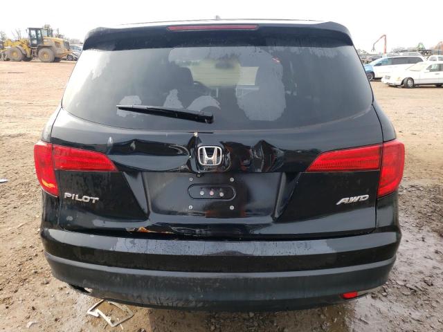 5FNYF6H5XHB064905 - 2017 HONDA PILOT EXL BLACK photo 6