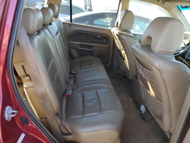 5FNYF18686B007384 - 2006 HONDA PILOT EX BURGUNDY photo 11