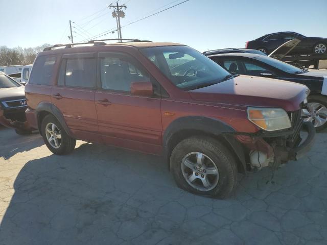 5FNYF18686B007384 - 2006 HONDA PILOT EX BURGUNDY photo 4