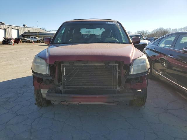 5FNYF18686B007384 - 2006 HONDA PILOT EX BURGUNDY photo 5