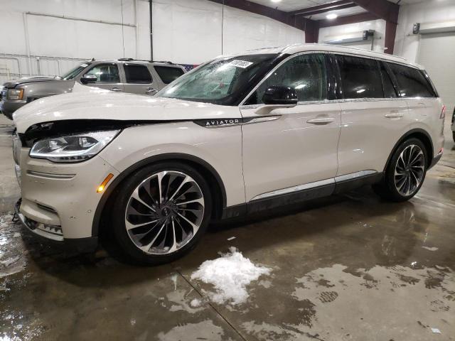 5LM5J7XC2NGL07334 - 2022 LINCOLN AVIATOR RESERVE WHITE photo 1