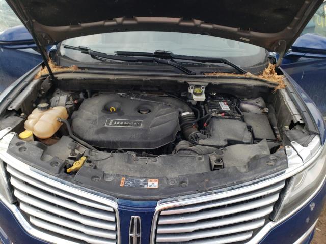 5LMCJ2D90GUJ20536 - 2016 LINCOLN MKC SELECT 蓝色 照片 12