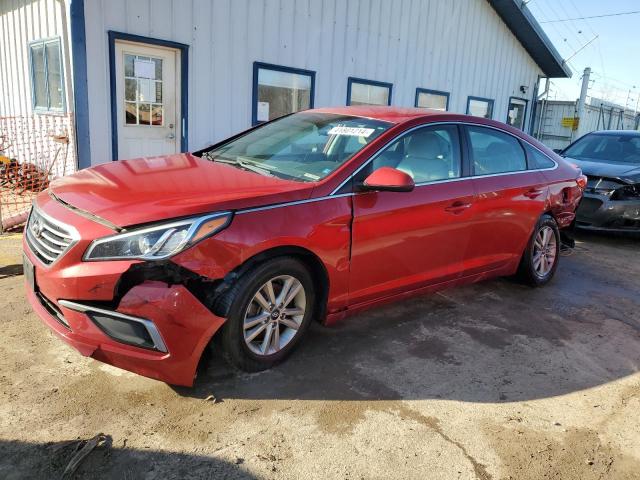 5NPE24AF0HH495809 - 2017 HYUNDAI SONATA SE RED photo 1