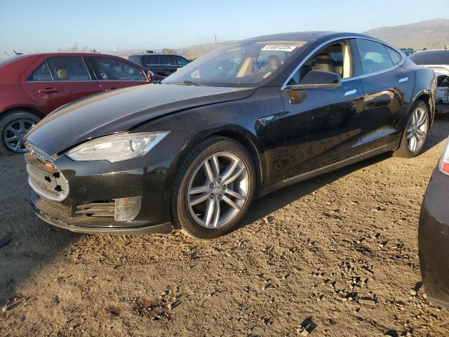 5YJSA1AG8DFP12772 - 2013 TESLA MODEL S BLACK photo 1