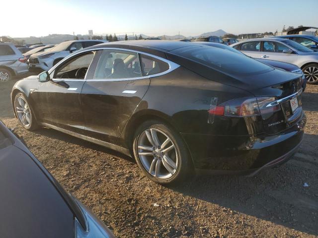 5YJSA1AG8DFP12772 - 2013 TESLA MODEL S BLACK photo 2
