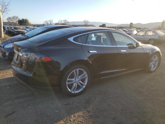 5YJSA1AG8DFP12772 - 2013 TESLA MODEL S BLACK photo 3