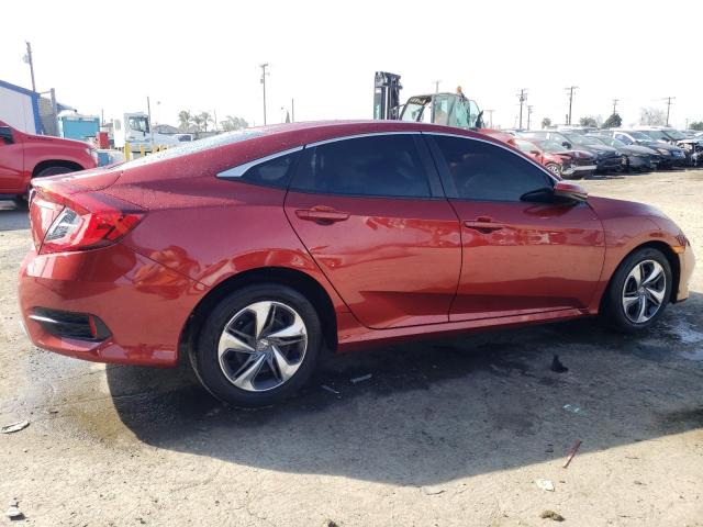 2HGFC2F61KH548503 - 2019 HONDA CIVIC LX RED photo 3