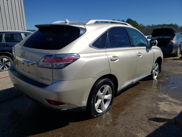 2T2ZK1BA5DC107517 - 2013 LEXUS RX 350 GOLD photo 3