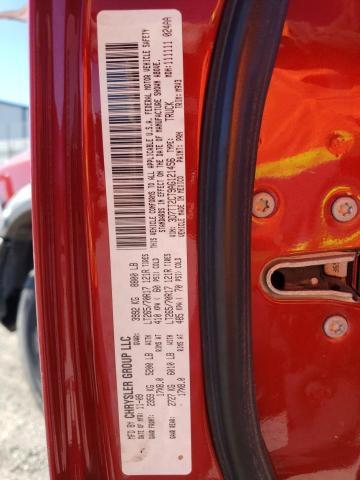 3D7TT2CT9AG121456 - 2010 DODGE RAM 2500 RED photo 12