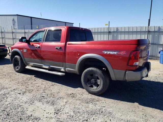 3D7TT2CT9AG121456 - 2010 DODGE RAM 2500 RED photo 2