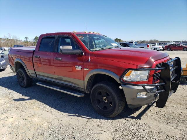 3D7TT2CT9AG121456 - 2010 DODGE RAM 2500 RED photo 4