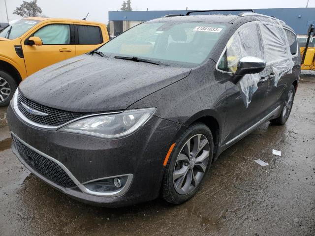 2C4RC1GG9JR132575 - 2018 CHRYSLER PACIFICA LIMITED BLACK photo 1