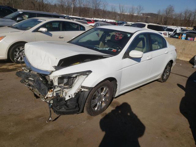 1HGCP2F68BA103195 - 2011 HONDA ACCORD SE WHITE photo 1