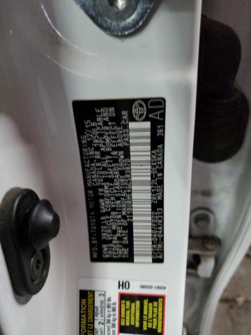 2T1BURHE4GC583870 - 2016 TOYOTA COROLLA L თეთრი ფოტო 12