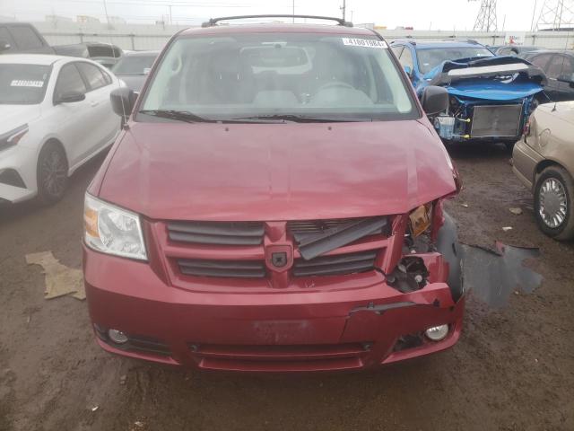 2D4RN3D16AR411233 - 2010 DODGE GRAND CARA HERO RED photo 5