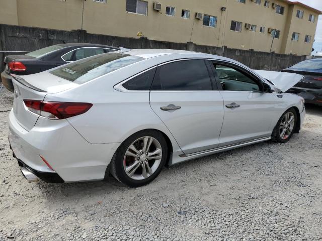 5NPE34AF7KH813400 - 2019 HYUNDAI SONATA LIMITED SILVER photo 3