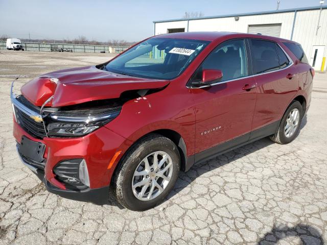 2GNAXKEV3N6104214 - 2022 CHEVROLET EQUINOX LT MAROON photo 1