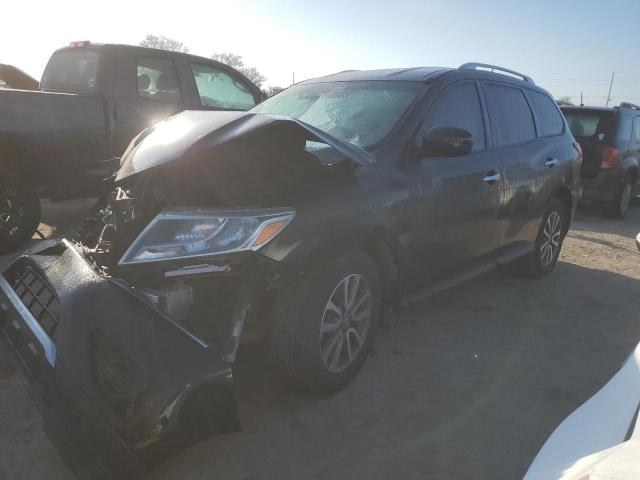 5N1AR2MM1EC707838 - 2014 NISSAN PATHFINDER S BLACK photo 1