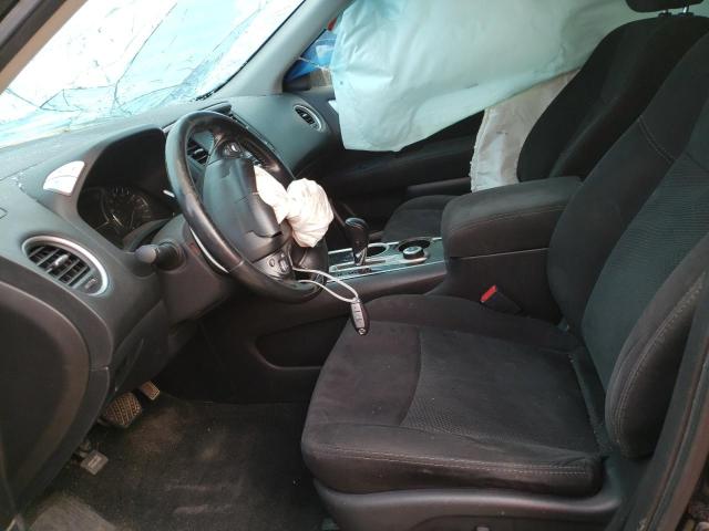 5N1AR2MM1EC707838 - 2014 NISSAN PATHFINDER S BLACK photo 7