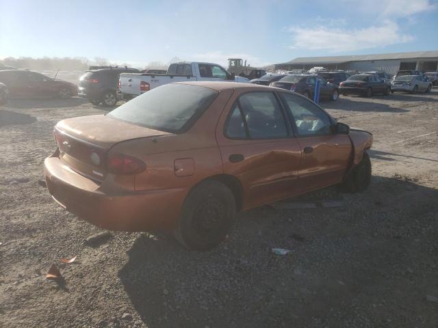 1G1JC52F747245829 - 2004 CHEVROLET CAVALIER ORANGE photo 3