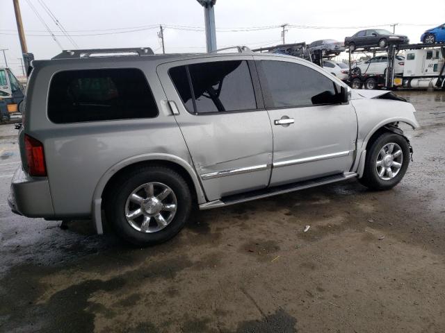 5N3AA08A97N806174 - 2007 INFINITI QX56 SILVER photo 3