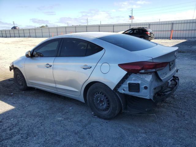 KMHD74LF5JU563037 - 2018 HYUNDAI ELANTRA SE SILVER photo 2