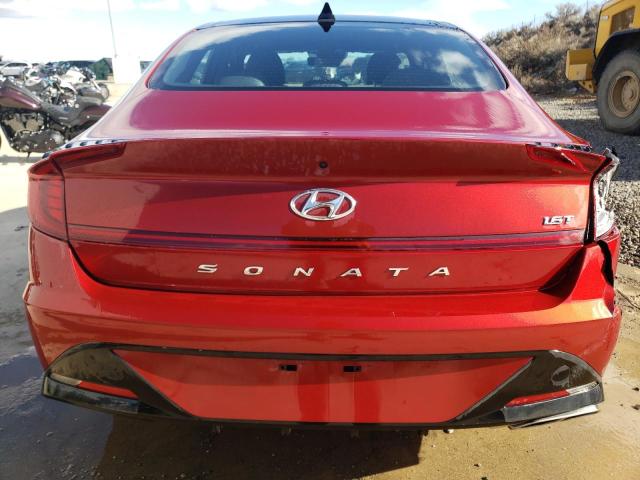 KMHL44J25PA279308 - 2023 HYUNDAI SONATA SEL PLUS RED photo 6