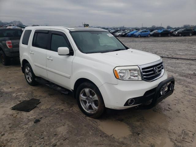 5FNYF4H77EB055399 - 2014 HONDA PILOT EXLN WHITE photo 4