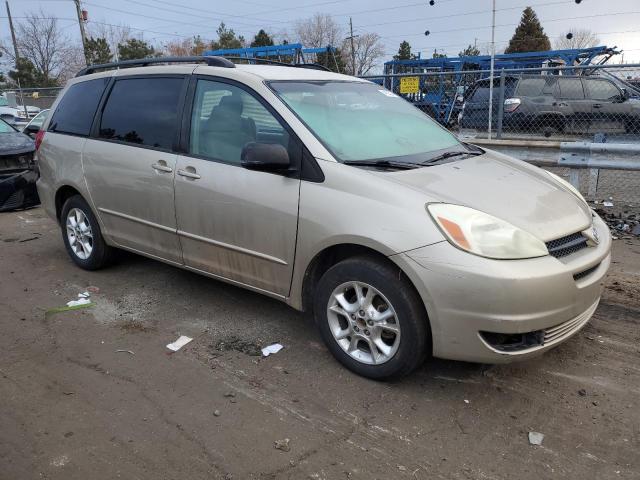 5TDBA23C05S037738 - 2005 TOYOTA SIENNA LE GOLD photo 4