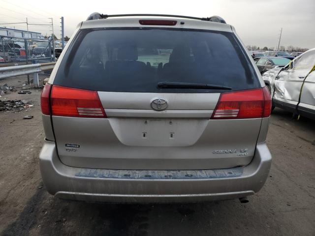 5TDBA23C05S037738 - 2005 TOYOTA SIENNA LE GOLD photo 6